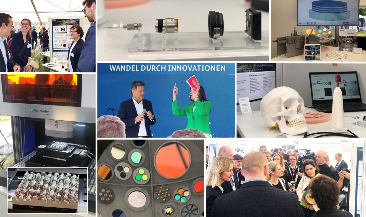 Anhaltender Besucheransturm bei den F.O.M.-Projekten auf dem Innovationstag Mittelstand 2024